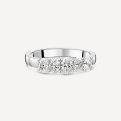 Born 18ct White Gold 5 Stone 1ct Lab Grown Diamond Ring