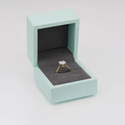 Born 18ct Yellow Gold Lab Grown 1.50ct Round Solitaire Diamond Ring
