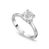 Born Platinum Lab Grown 1.20ct Round Brilliant Diamond Ring