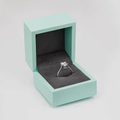 Born Platinum Lab Grown 1.50ct Solitaire Oval Diamond Ring