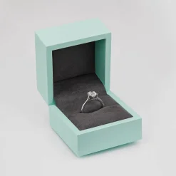 Born Platinum Lab Grown 1.20ct Oval Solitaire Diamond Ring