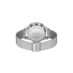 BOSS Admiral 46mm Green Dial Chrono Steel Case Bracelet Watch