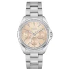 BOSS Atea 38mm Rose Chrono Dial Steel Case Watch