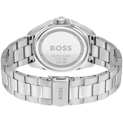BOSS Atea 38mm Rose Chrono Dial Steel Case Watch