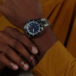 BOSS Bossmatic 42mm Blue Dial Stainless Steel Bracelet Watch