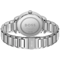 BOSS Dean 41mm Blue Dial Steel Bracelet Watch