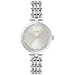 BOSS Essena 32mm Silver Dial Stainless Steel & Bracelet Ladies' Watch