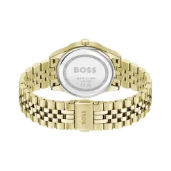BOSS Graceful 36mm Green Dial Gold Tone Steel Bracelet Watch