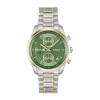 BOSS Grand Tour 38mm Green Dial Two-Tone 5Link Steel Bracelet Watch
