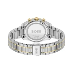 BOSS Grand Tour 38mm Green Dial Two-Tone 5Link Steel Bracelet Watch