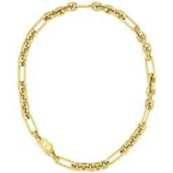 BOSS Hailey Light Yellow Gold IP Chain Necklace