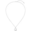 BOSS Honey Stainless Steel Heart Shaped Branded Pendant Necklace