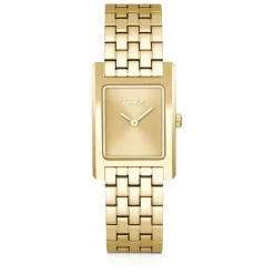 BOSS Lucy 22mmx24mm Gold Dial Steel Bracelet Watch