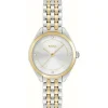 BOSS Mae 30mm 3 Hand Silver Dial Two Tone Bracelet Watch
