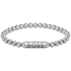 BOSS Stainless Steel Beaded Bracelet