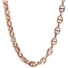 Bronzallure Altissima Collection Anchor Link Cubic Zirconia Ladies Necklet