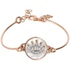 Bronzallure Altissima Collection Cubic Zirconia All-Seeing Eye Mother Of Pearl Ladies Bracelet