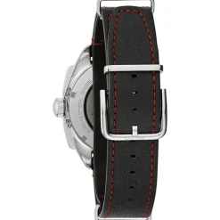 Bulova Lunar Pilot Chronograph Blood Moon 44mm Red Dial Steel Bracelet Watch