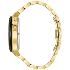 Bulova Maquina 46mm Classic Yellow Gold Bracelet Watch