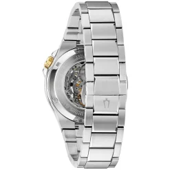 Bulova Maquina Skeleton Stainless Steel 46mm Men's Watch
