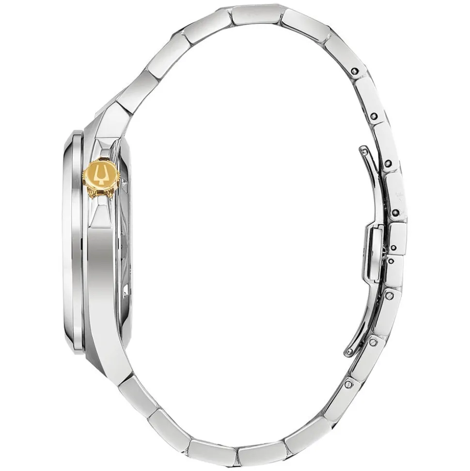 Bulova Maquina Skeleton Stainless Steel 46mm Men's Watch