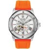 Bulova Marine Star Automatic 45mm White Dial Watch