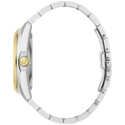 Bulova Men's Classic 42mm Black Dial Steel Bracelet Watch