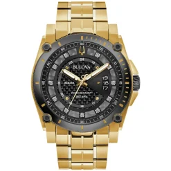Bulova Precisionist Sport Champlain 46mm Black Dial Watch