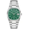 Bulova Super Seville 38mm Green Dial Steel Bracelet Watch
