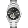 Bulova Surveyor Automatic 42mm Black Dial Bracelet Watch