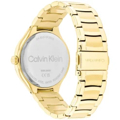 Calvin Klein Delight 38mm Gold Dial Gold Tone Stainless Steel Bracelet Watch