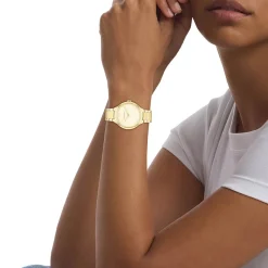 Calvin Klein Delight 38mm Gold Dial Gold Tone Stainless Steel Bracelet Watch