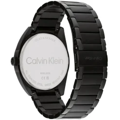Calvin Klein 42mm Black Dial Steel Bracelet Watch