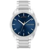 Calvin Klein 42mm Blue Dial Steel Bracelet Watch