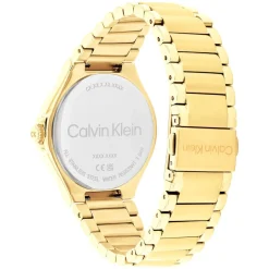 Calvin Klein Vibrancy 38mm Green Dial Gold Plated Steel Bracelet Watch