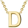 9 Carat Yellow Gold Petite Initial D Necklet