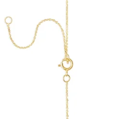 9 Carat Yellow Gold Petite Initial C Necklet
