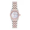 Citizen Eco Drive Corso 28mm White Dial Two Tone Bracelet Watch