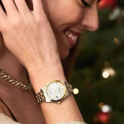 Citizen Eco Drive Peyten Mother of Pearl Dial Bracelet Watch
