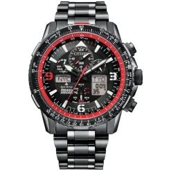 Citizen Eco Drive Red Arrows Limited Edition 45mm Skyhawk Steel Case Bracelet Watch