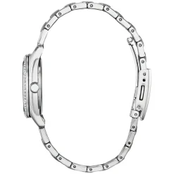 Citizen Eco Drive Silhouette Crystal 30mm Blue Dial Bracelet Watch