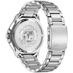 Citizen Eco-Drive Sport 45mm Green Dial Steel Bracelet Watch