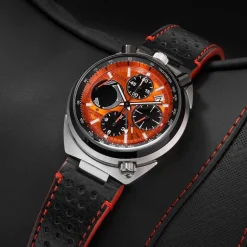 Citizen Promaster Bullhead Racing Chronograph Limited Edition 45mm Orange Dial Watch