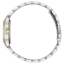 Citizen Silhouette 30mm Diamond Blue Dial Two-Tone Bracelet Watch