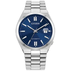 Citizen Tsuyosa 40mm Blue Dial Steel Case Bracelet Watch