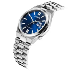 Citizen Tsuyosa 40mm Blue Dial Steel Case Bracelet Watch