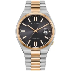 Citizen Tsuyosa 40mm Grey Dial Two-Tone Steel Bracelet Watch