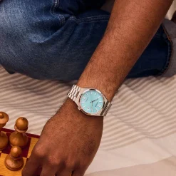Citizen Tsuyosa 37mm Ice Blue Dial Steel Case Bracelet Watch
