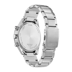 Citizen World Chronograph A.T 43mm Blue Dial Stainless Steel Bracelet Watch