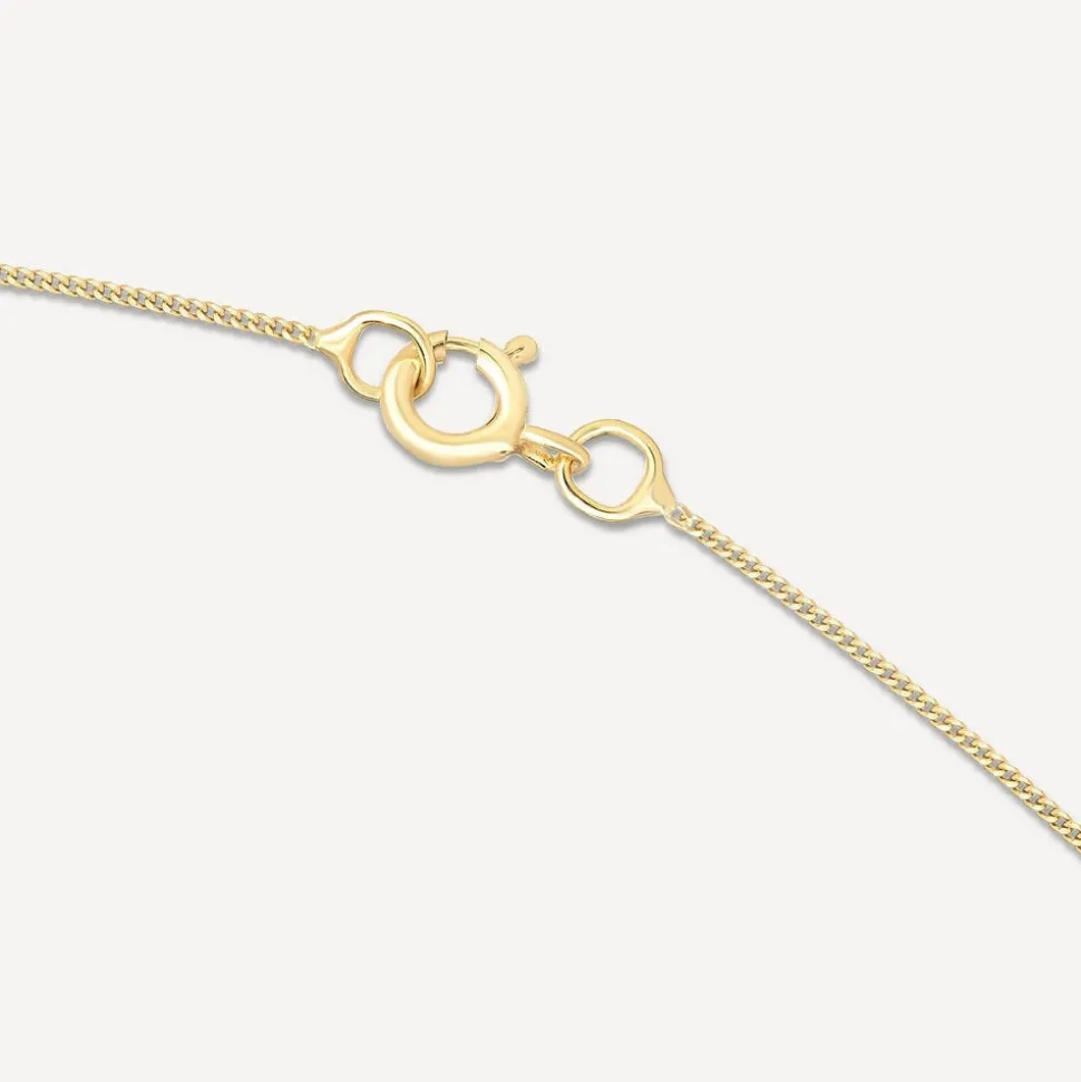 9ct Aries Zodiac Pendant (Chain Included)